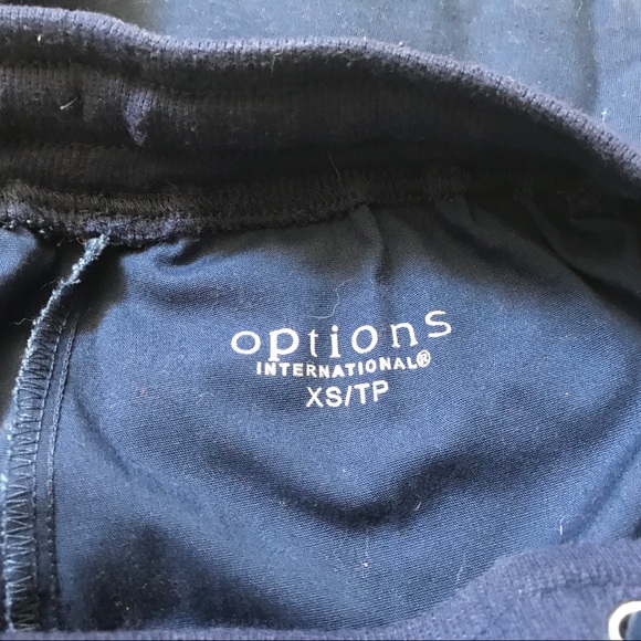 XS Navy Blue Scrub Pants - Picture 4 of 4